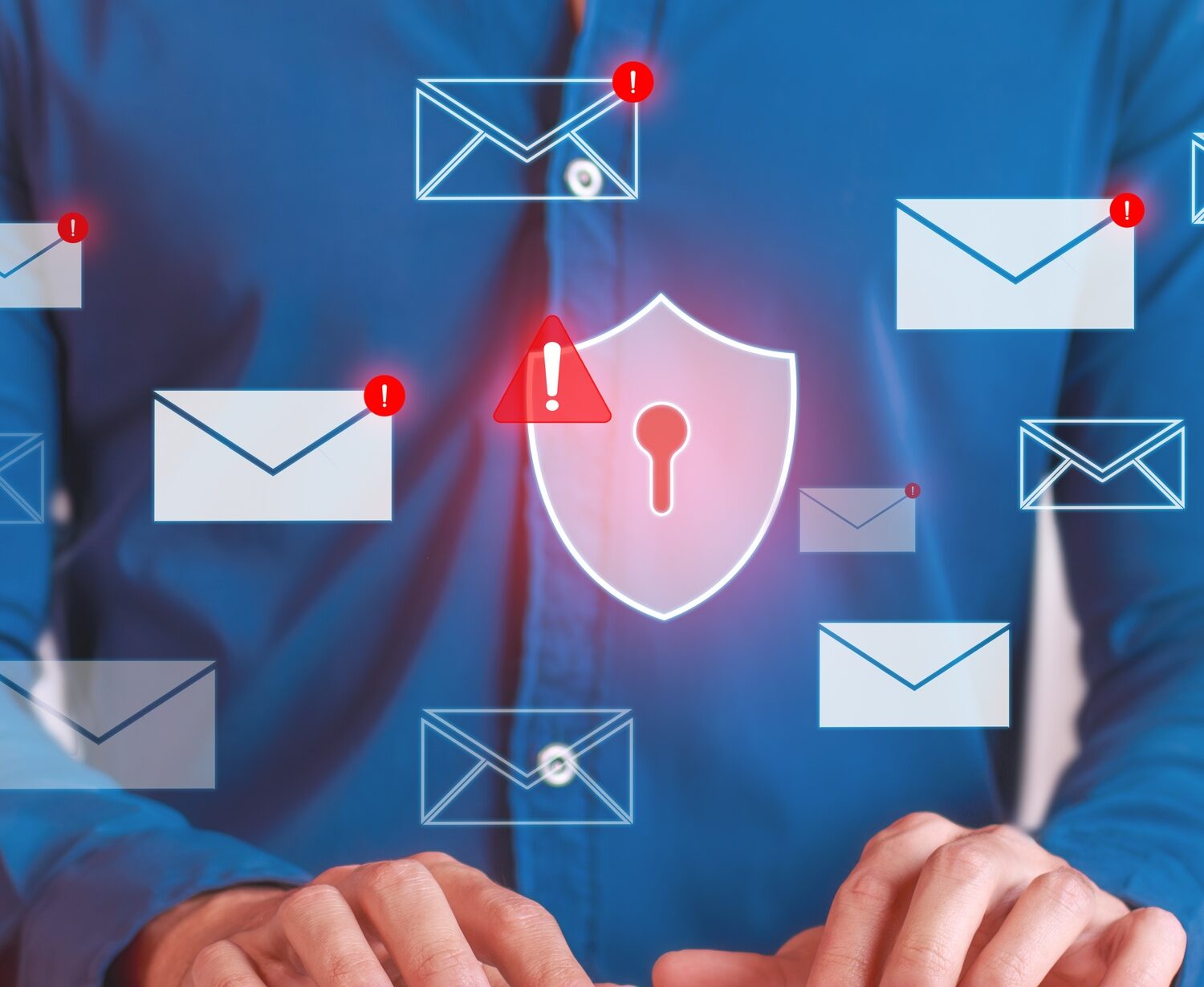 Vertical photo of Managing Cybersecurity Threats with Antivirus Protection in Email System